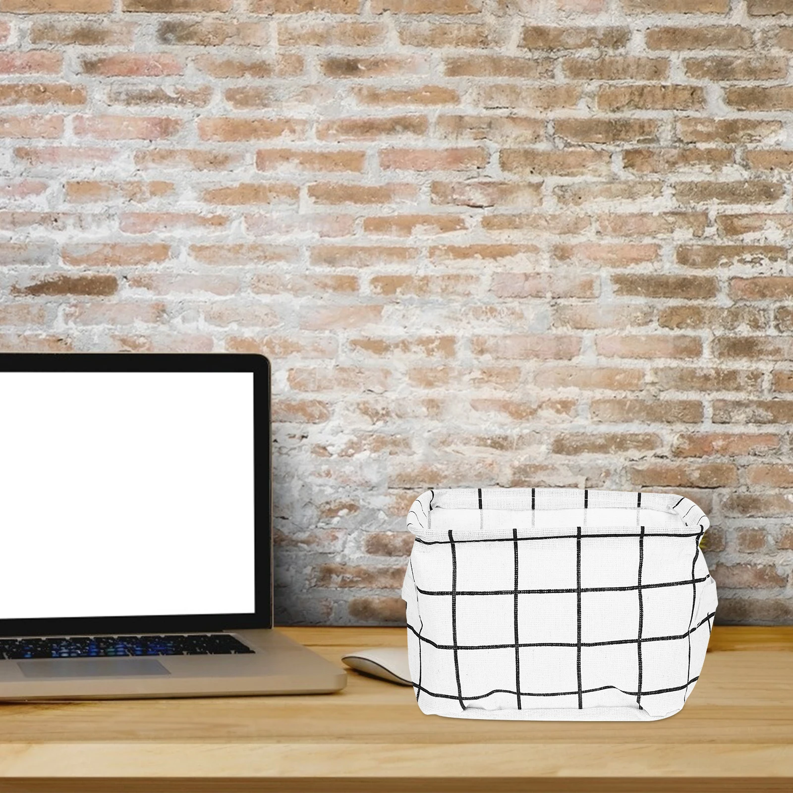 

3pcs Foldable Organizer Laundry Storage Basket Basket with Handles for Clothes Toys Cosmetics Desktop Bedroom Grey