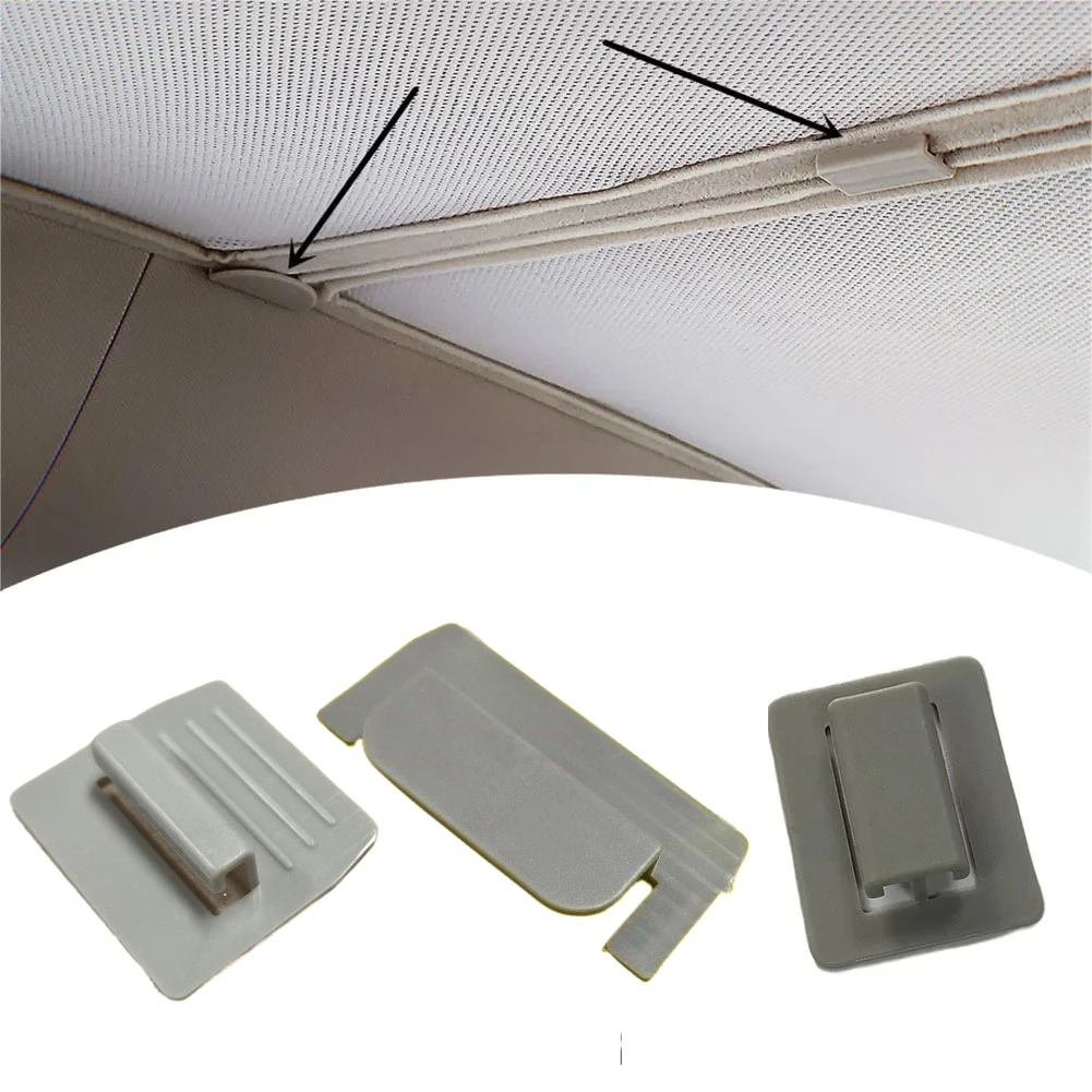 

16 pcs/set Car Practical Roof sunshade Buckles Sun Block Clips Car Sunshade Curtain Buckle For Tesla Model Y S X 3