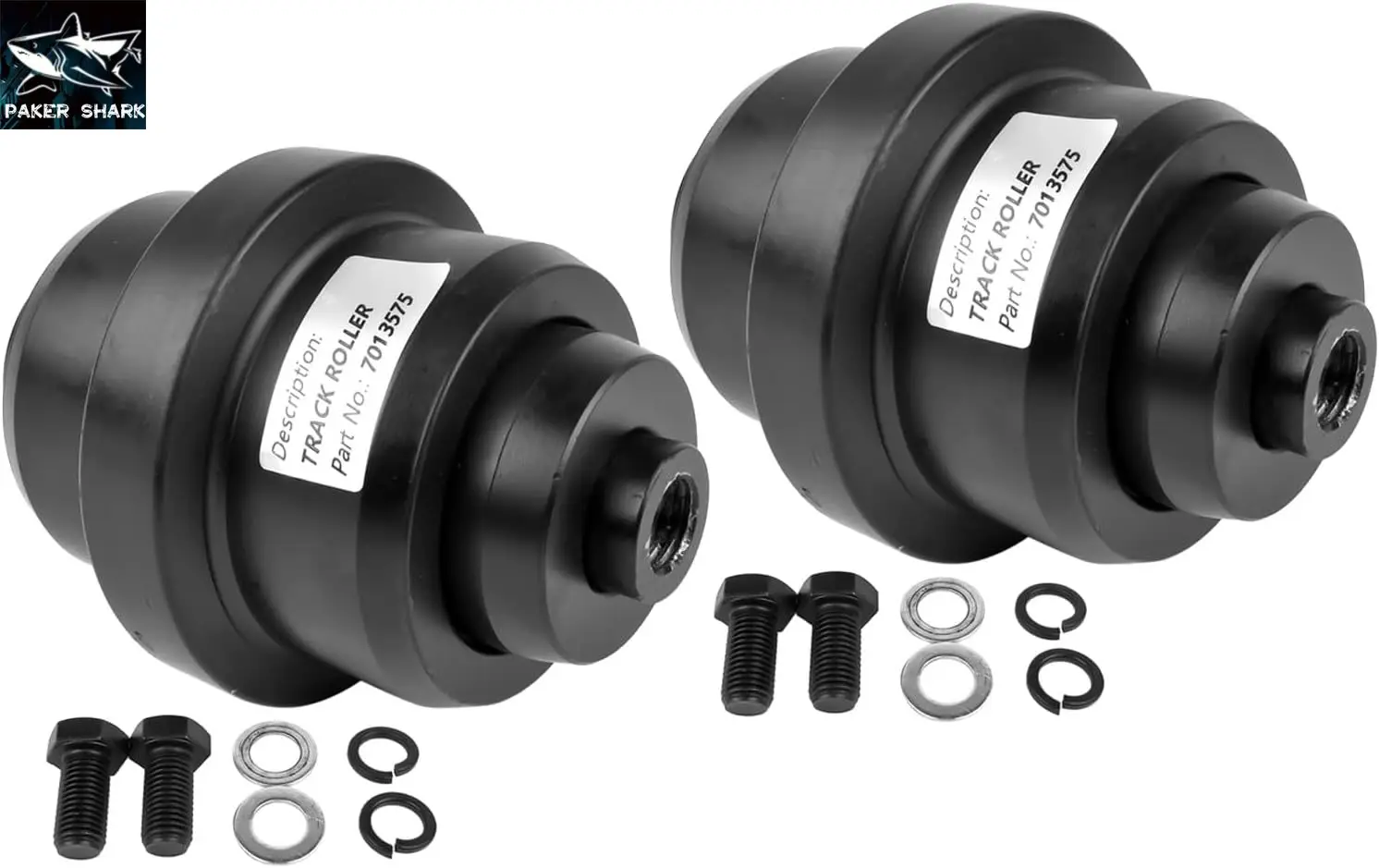 2PCS Bottom Track Rollers 7013575 6693489 For Bobcat Excavator E25 E26 E32 E34 E42 Mini Excavator 225 331 328 334 HIgh Qualit