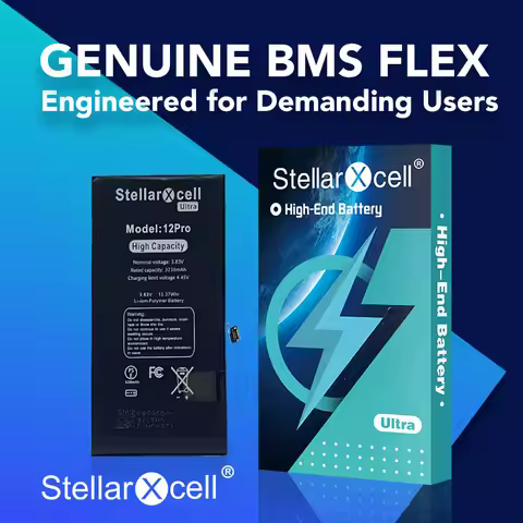 StellarXcell Ultra Battery For iPhone battery 7 8 11 12Mini 13pro X XSMax XR 14plus 15Promax Replacement Lithium battery