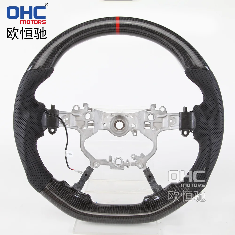

Suitable for 21-23 Toyota Rand Cool Luze LC300 Carbon Fiber Steering Wheel Bare Wheel Upgrade