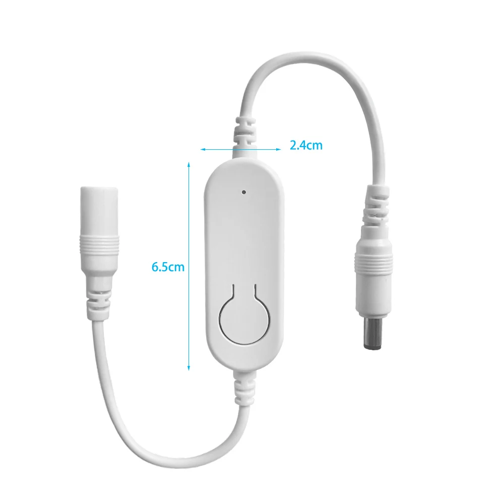 Tuya Wifi LED Controller Dimmer PMW DC 12V~24V Brightness Adjustment Switch For LED Strip Lights Work with Alexa Google Assitant