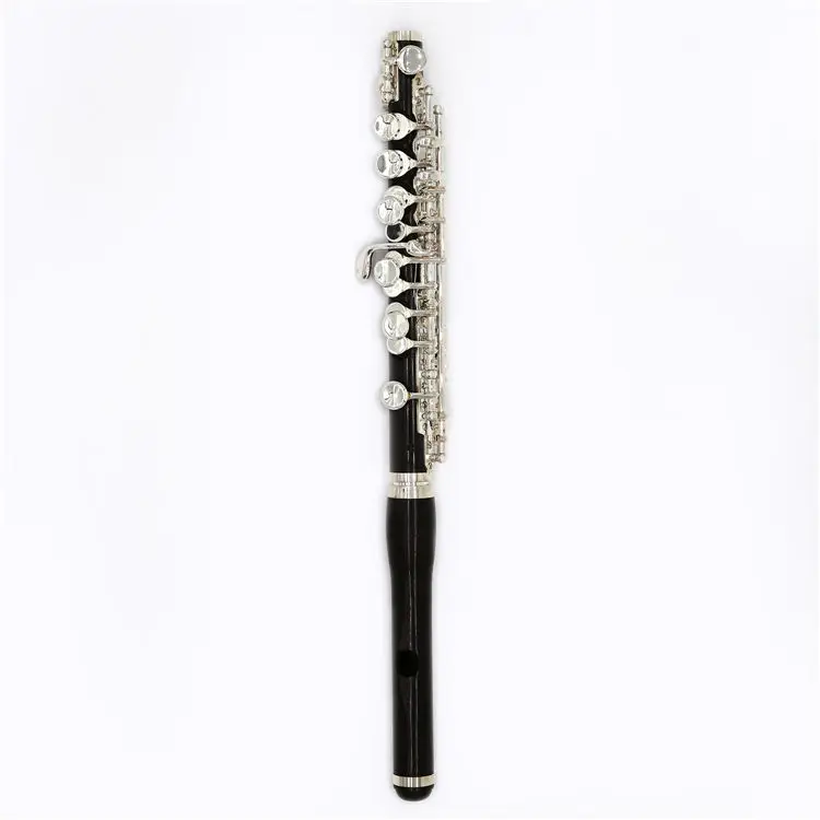 

Wholesale High Performance Musical Instrument Wooden Body Metal Button Piccolo