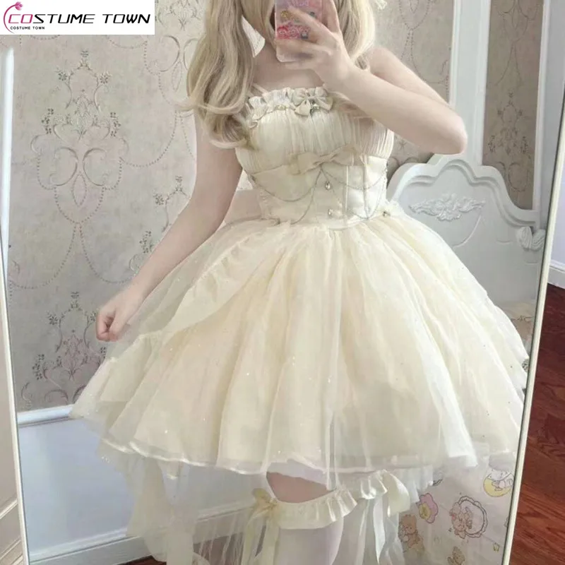

Summer new Korean version sweet and spicy style fashionable and exquisite slim fit fashionable trailing dress