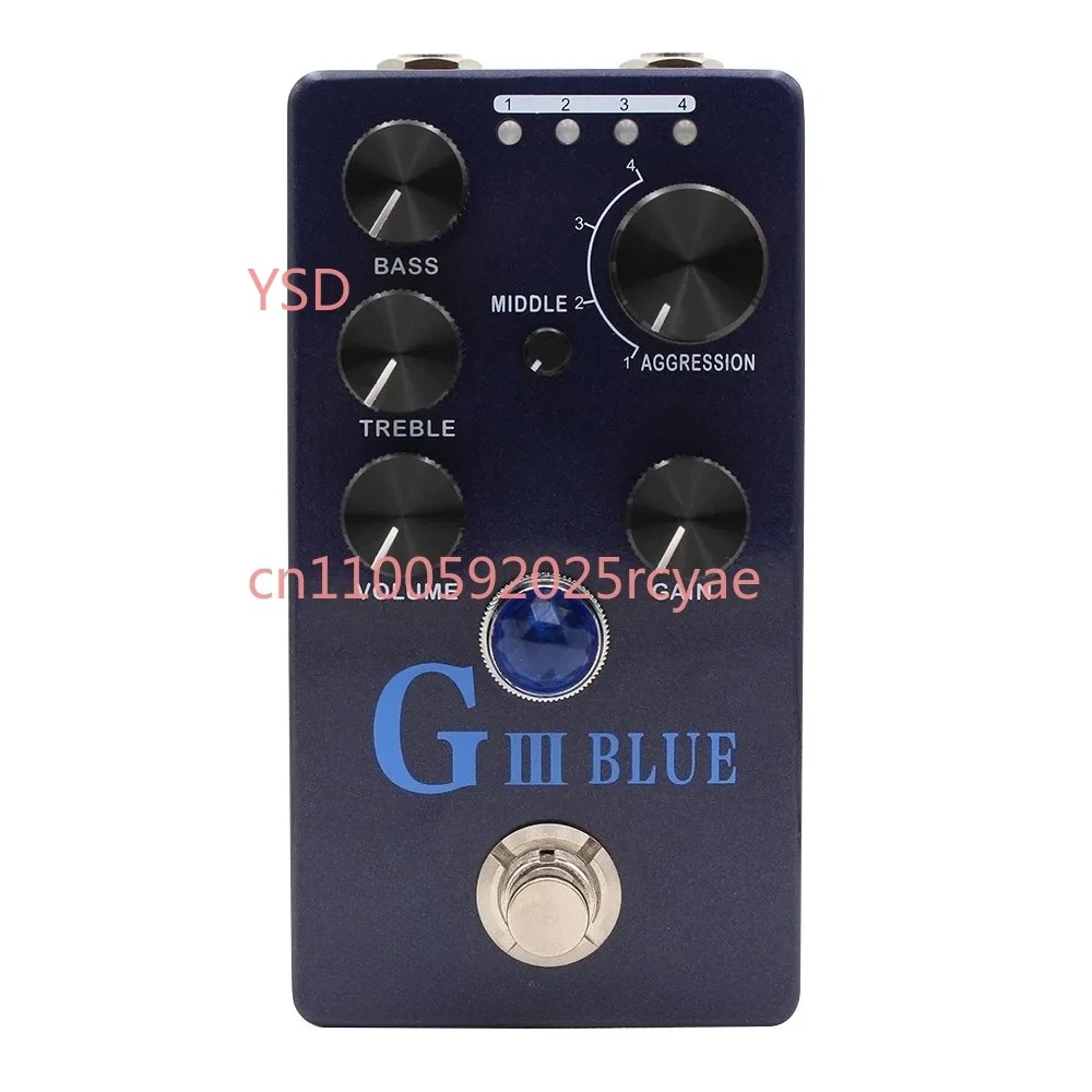 

Electric Guitar Bass, Distortion, Overload Monolithic Effects M Series Multimode REVV G3