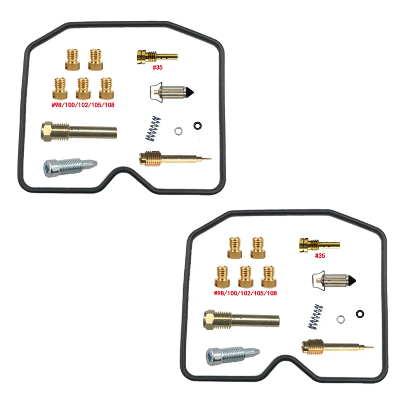 KAWASAKI ER-5 ER500 1997-2005 Carburetor Repair Kit ER 500 Plunger Diaphragm & Float Parts