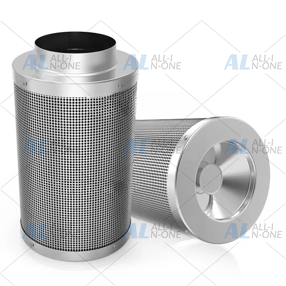 Export 4 inch 6 inch 8 inch greenhouse plant tent pipe barrel type, activated carbon air filter, purifier