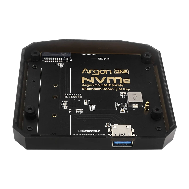 

Плата расширения Argon ONE M.2 USB 3.0 для подключения M.2 SATA NVMe SSD, адаптер-база для Argon ONE V2 и Raspberry Pi 4