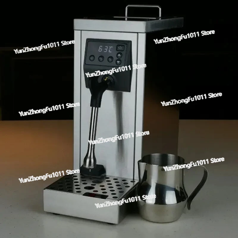 MS130T Milk Frother Shop Commercial Automatic Steam Engine Coffee Frothing Machine Intelligent Full  Setti