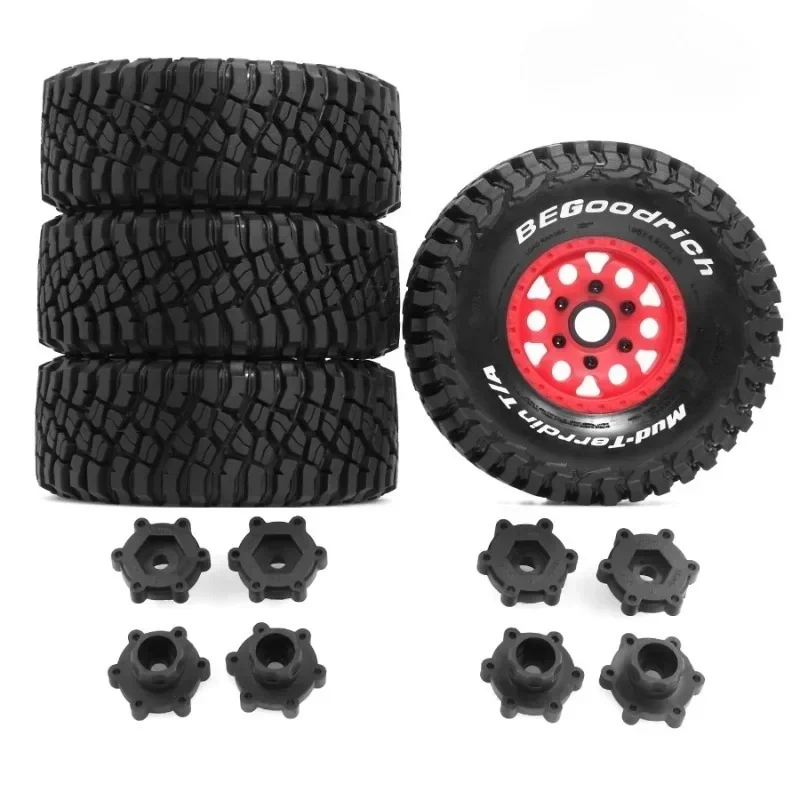 

Off-Road Tires Wheels 4PCS 126*48 mm for 1:8 RC Off-road Car Buggy Arrma HSP HPI Trxs RC Model Car Haul Truck Accessories