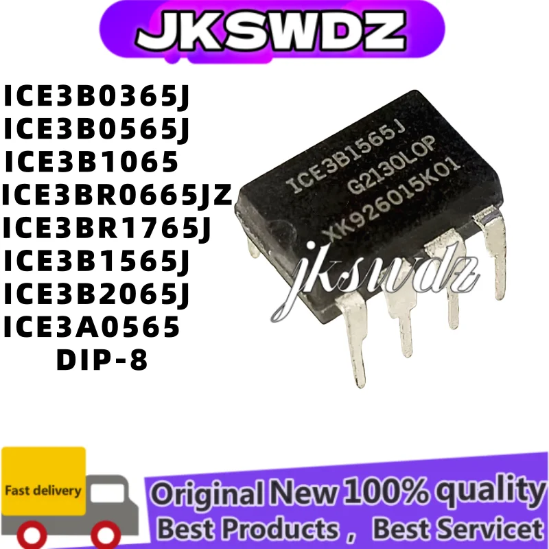 

10PCS 100% NEW ICE3B0365J ICE3B0565J ICE3B0565 ICE3B1065 ICE3B1565J ICE3B1565 ICE3B2065J ICE3B2065 ICE3A0565 3B0565J DIP8