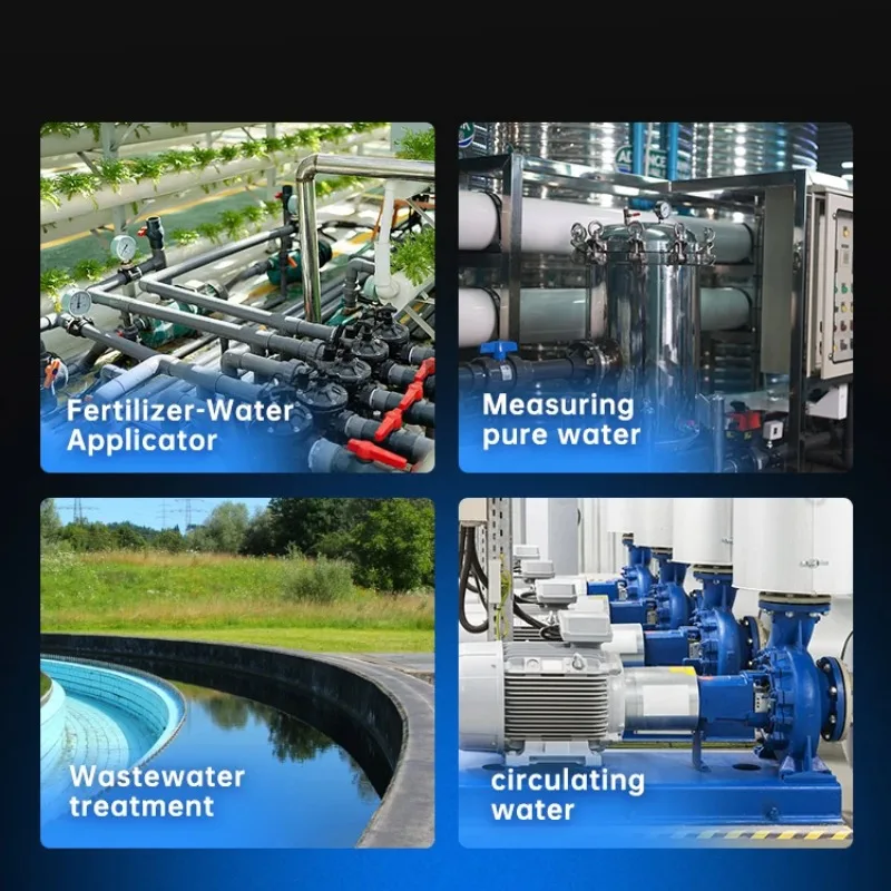 Conductivité en acier inoxydable, contrôleur de conductivité d'eau potable, compteur de capteur, conductivité ESA-EC