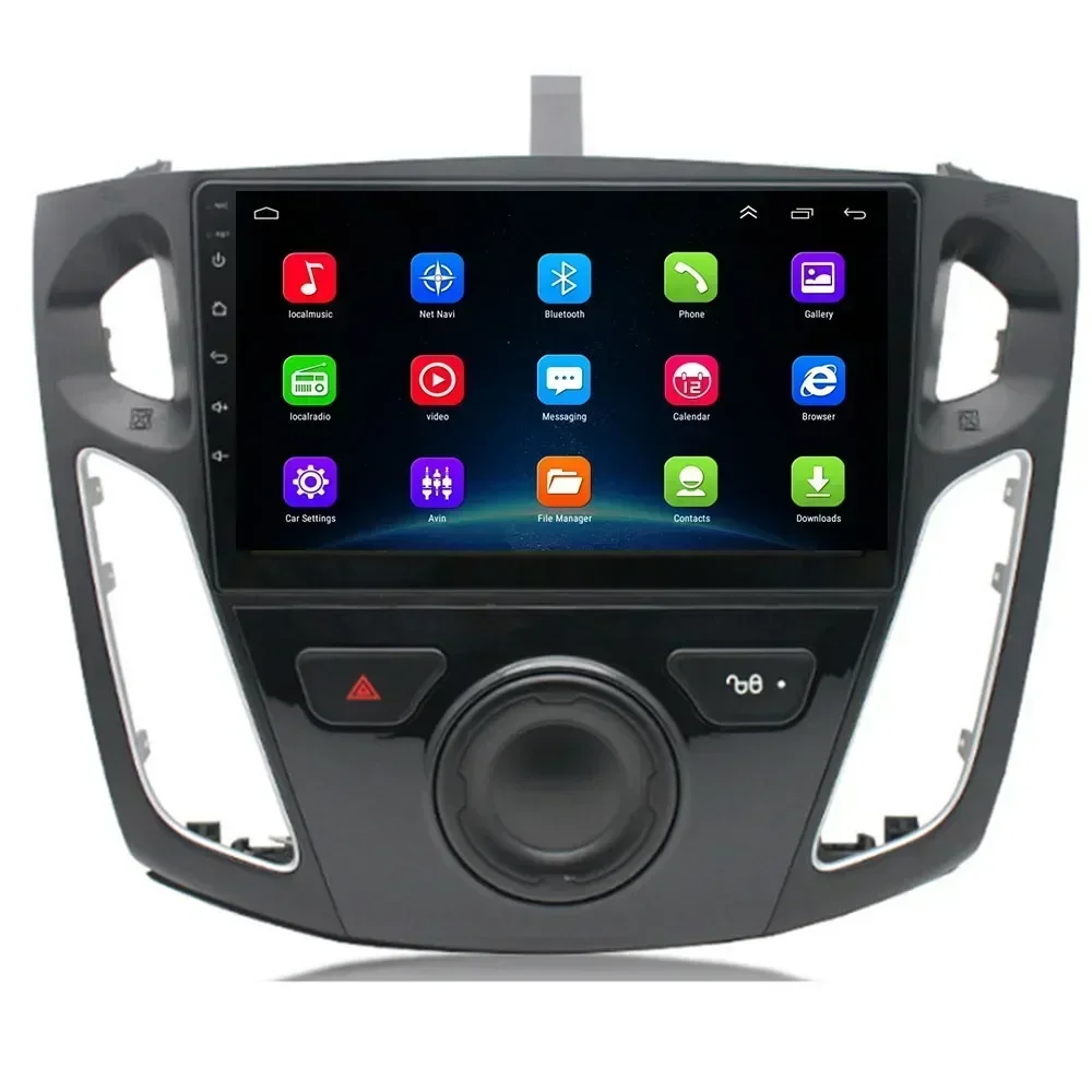 2 Din Android 13 Car Radio For Ford Focus 3 Mk 3 Salon 2012-2017 Multimedia Video Player Navigation GPS Carplay auto DVD Stereo