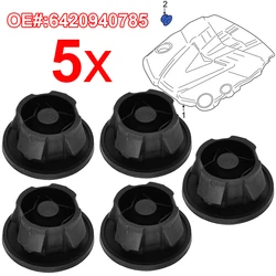 5x Engine Cover Grommets Bung Absorbers Mounting Buffer For Mercedes W204 C218 X218 W212 C207 W461 W463 Sprinter 906 6420940785