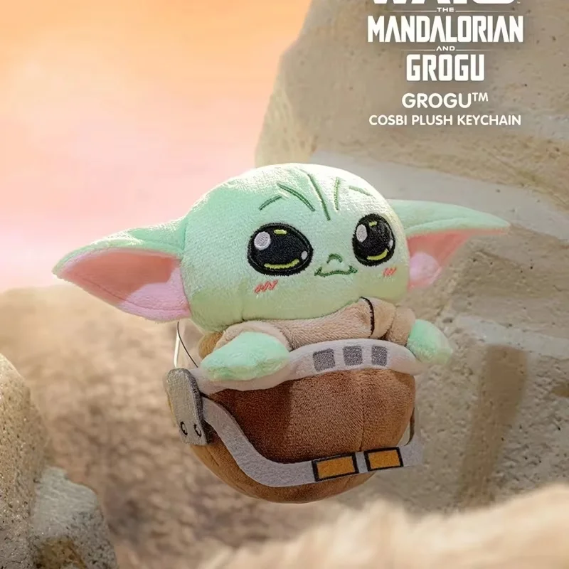 在庫あり-スターウォーズ-マンダロリアンとグローグ-コスビキーホルダー-ブラインドボックス-かわいい人形-コレクタブル-ミステリートイ-誕生日プレゼント-ファン向け
