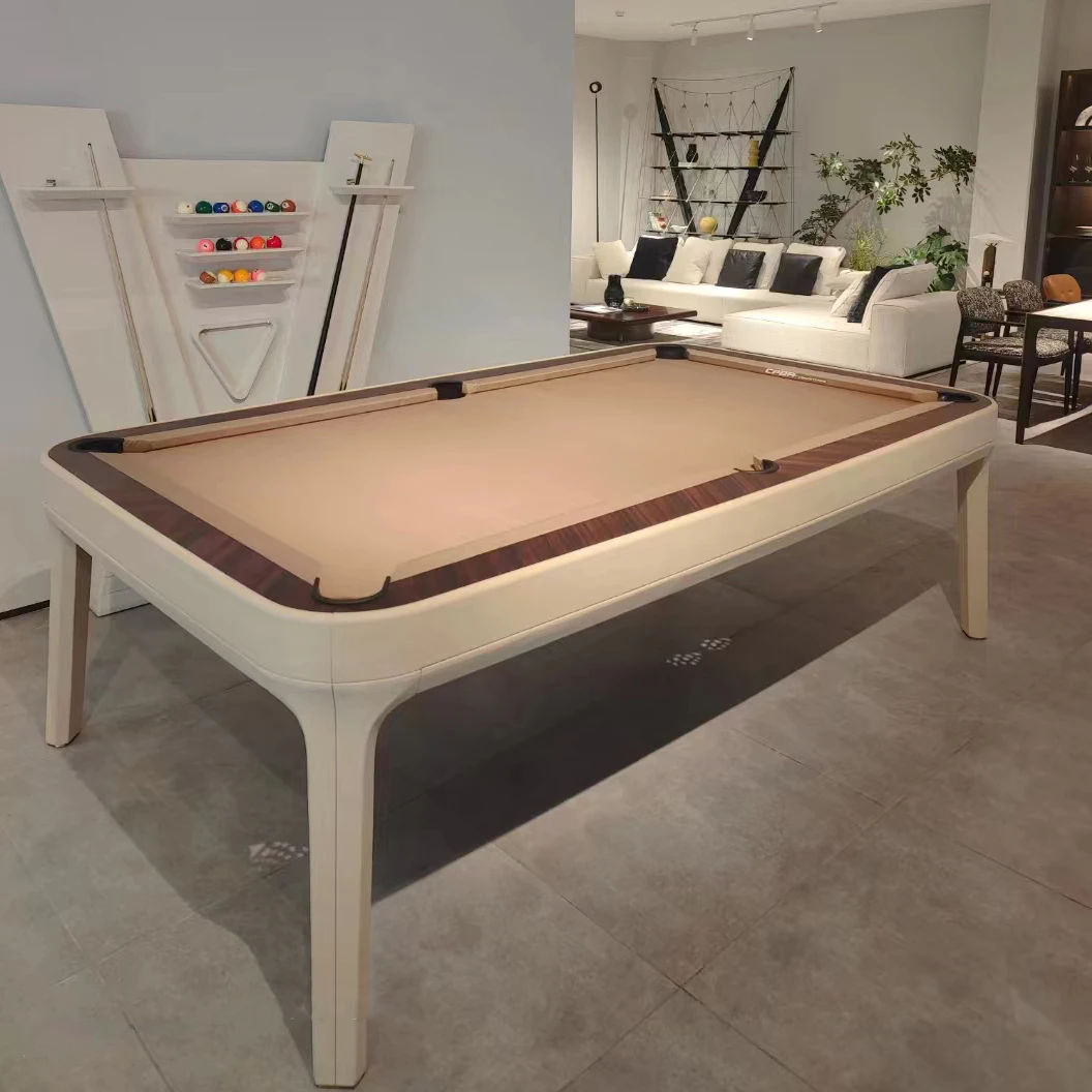طاولة بلياردو احترافية تجارية مخصصة بطول 8 أقدام و9 أقدام مع مجموعة كاملة من ملحقات طاولة البلياردو