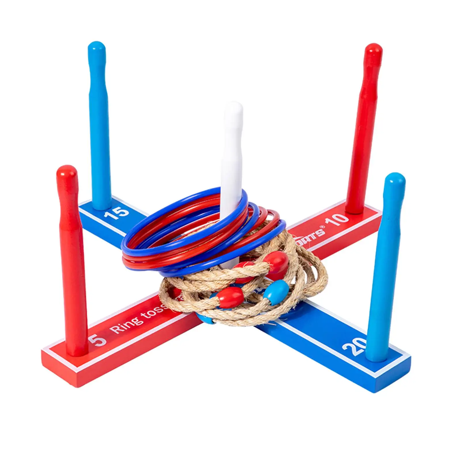 

Деревянная Зажимная игра-пазл, игрушка для игр на открытом воздухе, аксессуары, подарок, набор игрушек в виде кольца для пляжа, Рождественский сад, мероприятия для детей