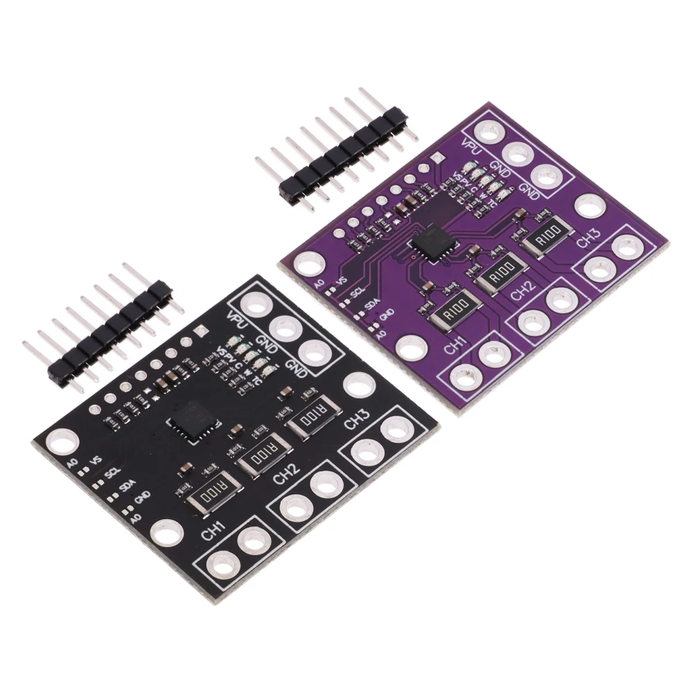 Triple-Channel Module, High-Side Measurement, Shunt and Bus Voltage Monitor with I 2C- and SMBUS-Compatible Interface INA3221