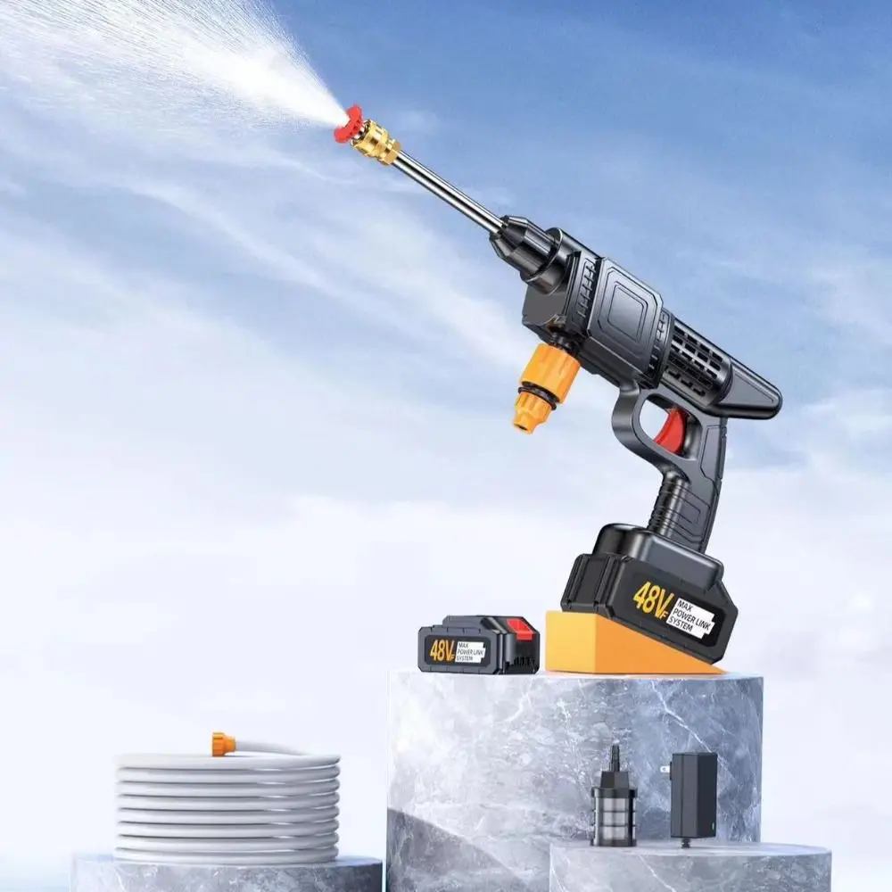 

Высоковольтная литиевая батарея, беспроводная автомойка, двигатель 19000 об/мин, портативный дизайн, портативная автомойка, беспроводная работа