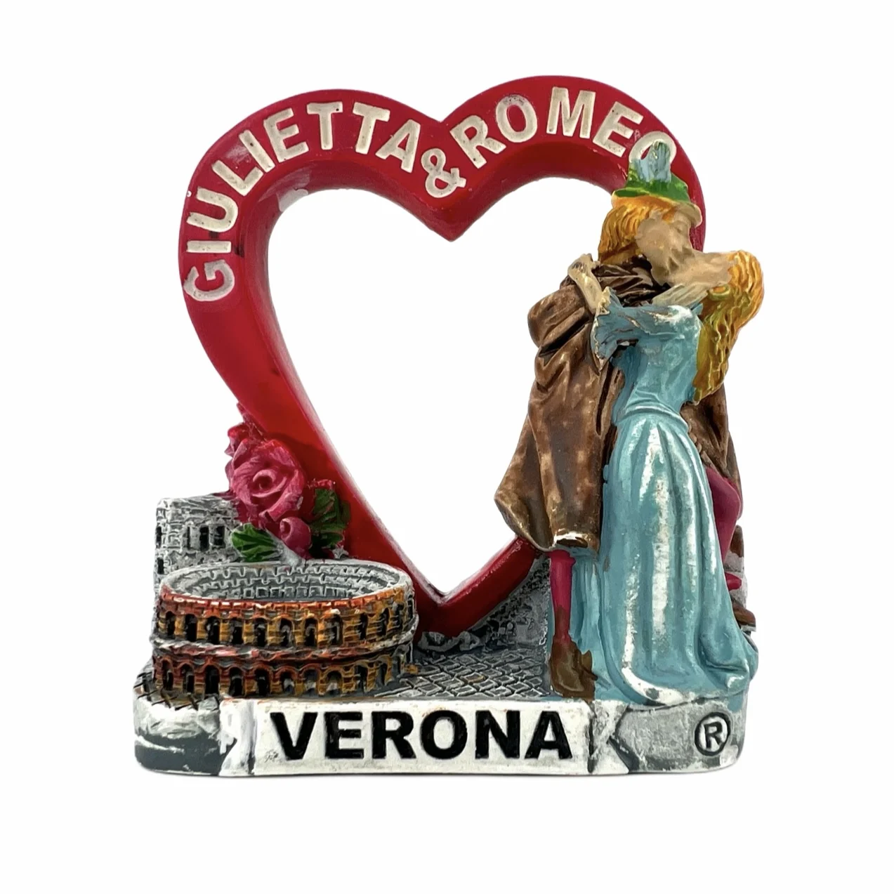 Italy Fridge Magnets Verona Romeo and Juliet Travel Memorial Magnetic Refrigerator Stickers Gift Room Decoration Collectio