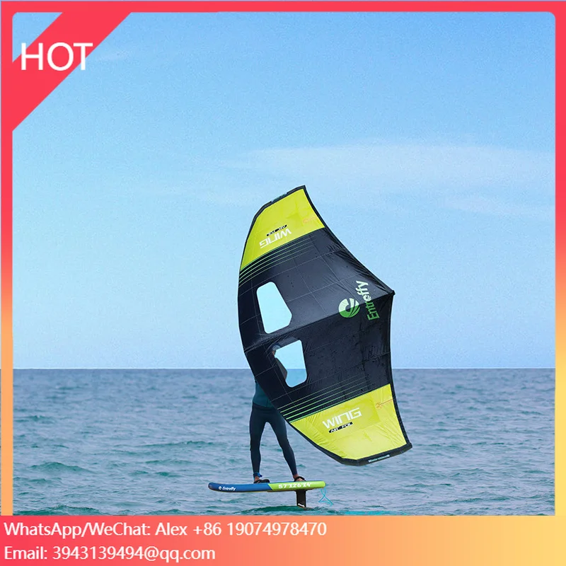 

Extreme Sports Hydrofoil Wingfoil Set Water Kitesurfing Equipment Handheld Kite PVC Inflatable SUP Paddle & Surfboard Wing