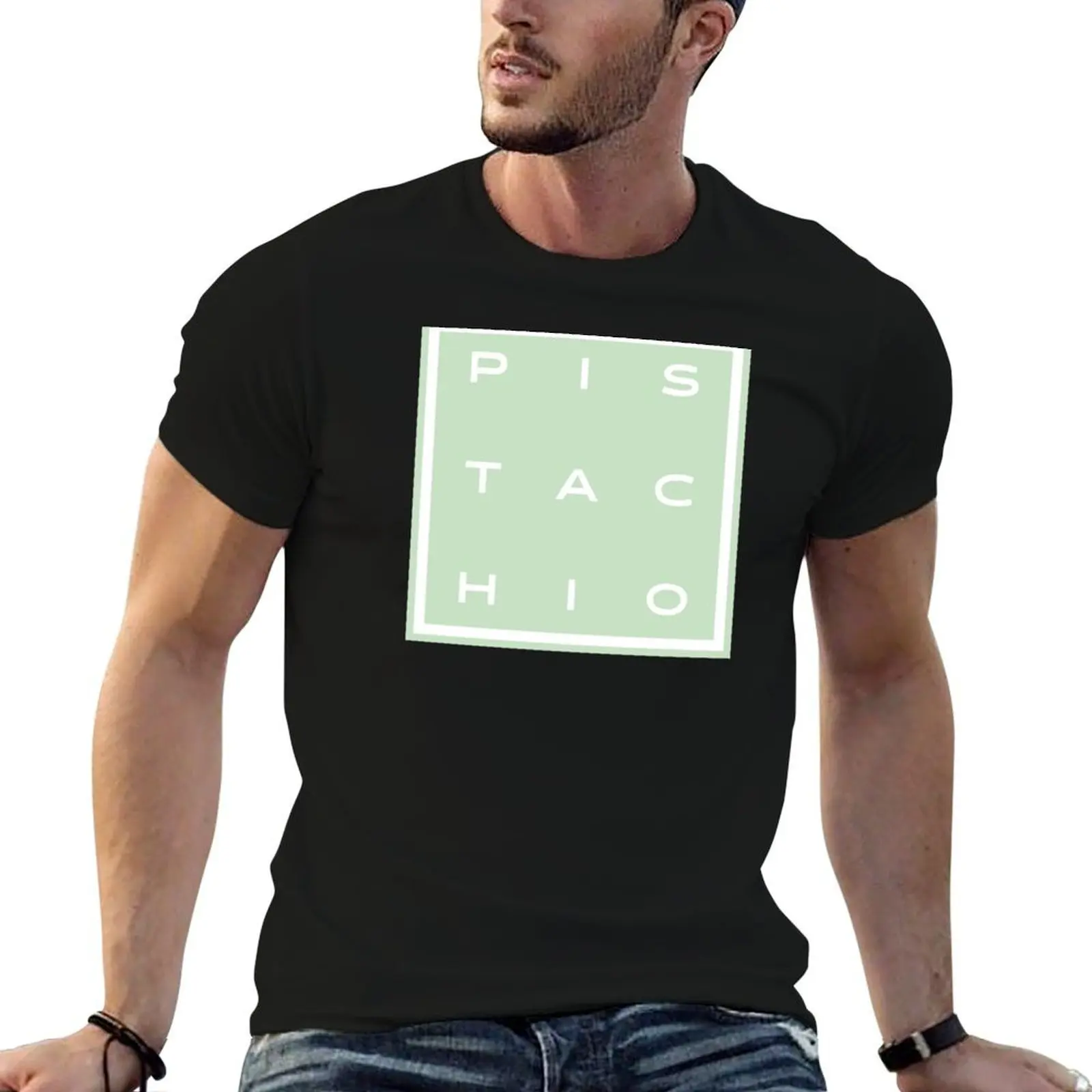 

Food shirt shirt 9 cotton - Word Letter man t T-Shirt t cotton shirts Pistachio t for man 100%