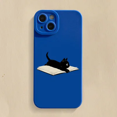 Mischievous Cat Silicone Phone Case For Samsung Galaxy  A23 A33 S23 S22 Ultra S21 Plus S20 FE Note 20 A13 A53 A32 A52 A72 Cover