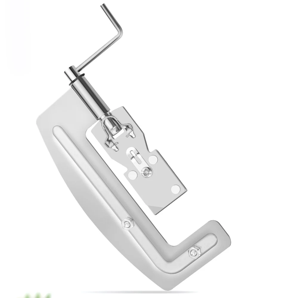 Schnelles automatisches Angelhaken-Tyer aus Aluminiumlegierung, schnelles doppelköpfiges Nadelbindegerät für einfache Knoten, Salzwasser-Köder, Riggi – Detail 9