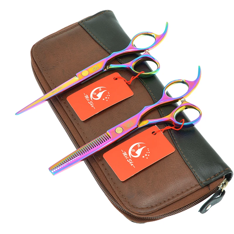 

Meisha 5.5/6 inch Professional Hair Scissors Set Hairdressing Cutting Thinning Scissors Barber Shears Salon Hair Razors A0031A