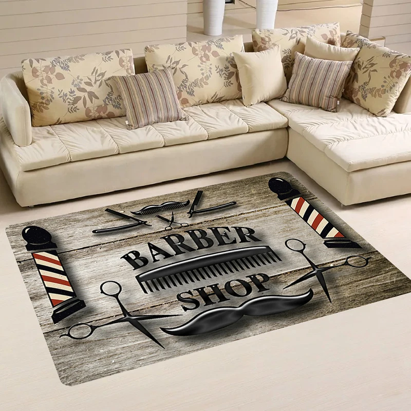 

Barber Shop Mat Rug Home Rugs Carpets Room Mats Doormat Entrance Door Kitchen Carpet Balcony Foot Bathroom Bath House Floor