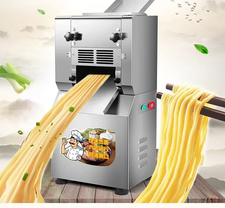 

Тестомес из нержавеющей стали / Машина для приготовления теста и пасты / Автоматическая лапшерезка — ХИТ ПРОДАЖ