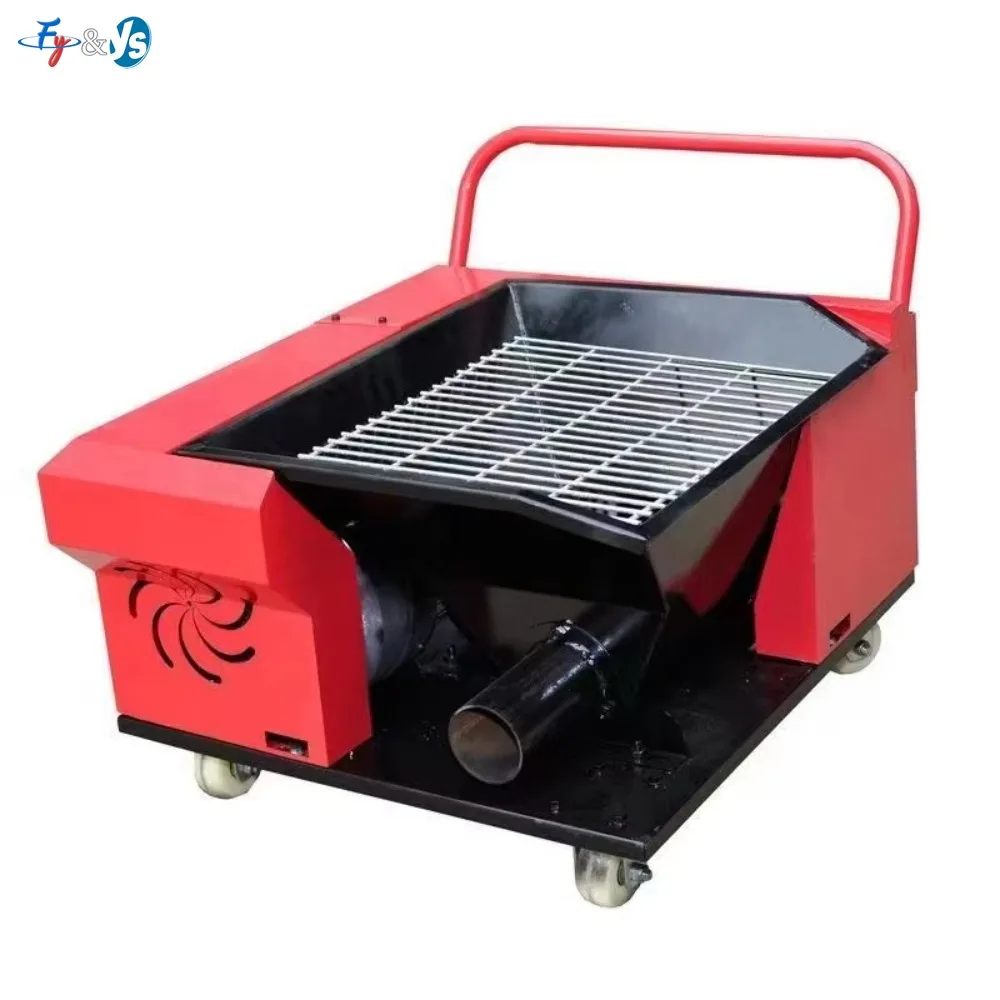 220V  Small Portable Electric Concrete Pump – Home/Construction Use, Secondary Structure Mortar Feeding Machine