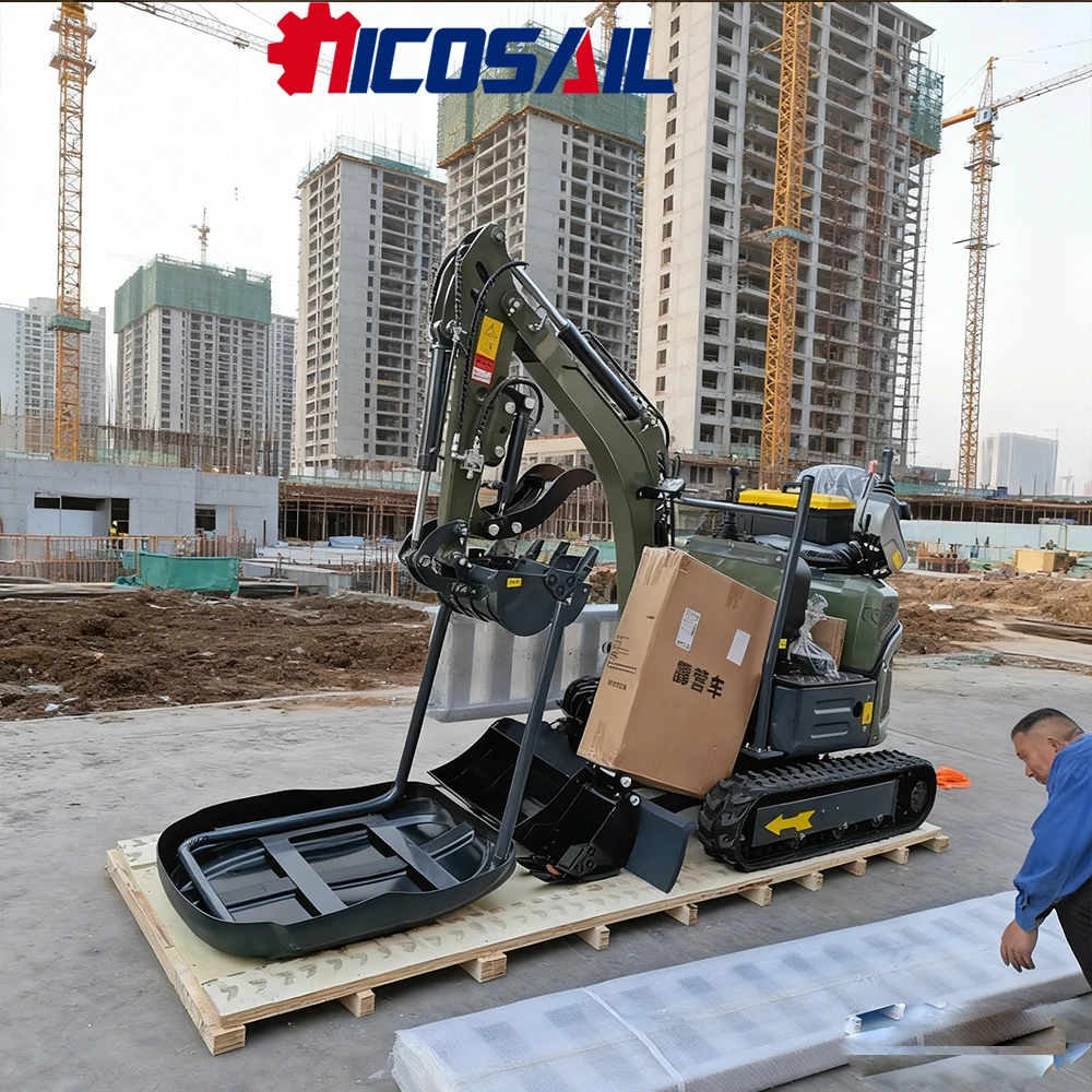 

Мини-экскаватор Ферма EPA использует новый тип гусеничного экскаватора Модель двигателя Kubota Экскаватор