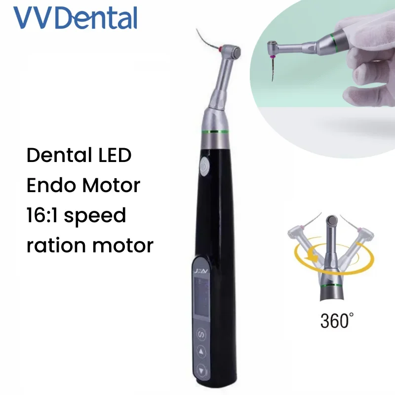 VV Dental Endo Motor 360 Degree Rotation With LED Light Imported Motor Root Canal Instrument Dentist Tips Dentistry Treatment