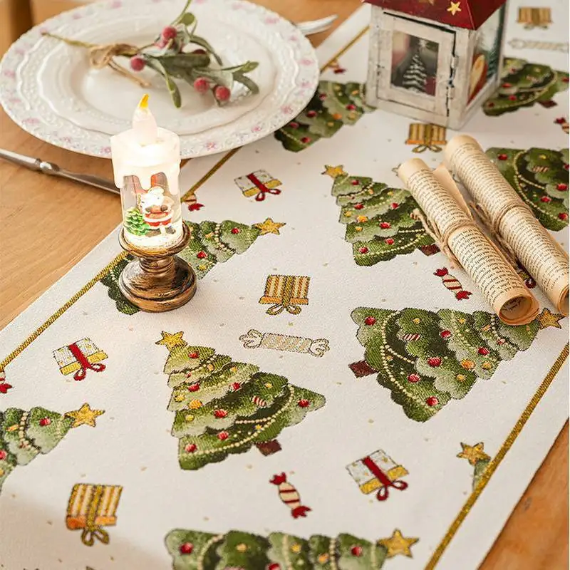 2026 New Merry Christmas Table Runner 0825