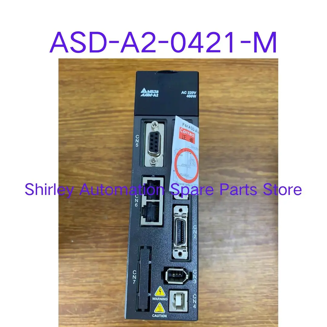 

Used ASD-A2-0421-M servo driver 400W