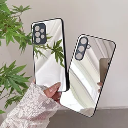 Mirror Phone Case For Samsung Galaxy S26 S25 S24 S23 S22 Note 20 Ultra A52 A53 A54 A55 Shockproof  Back Cover