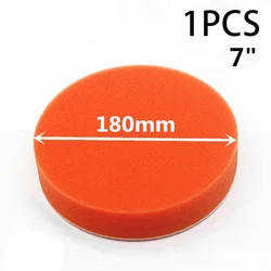 180MM 7 Inch Flat Sponge Gross Polishing Buffing Pad Kit For Car Polisher Clean Waxing Auto Paint Maintenance Care Tools NEW