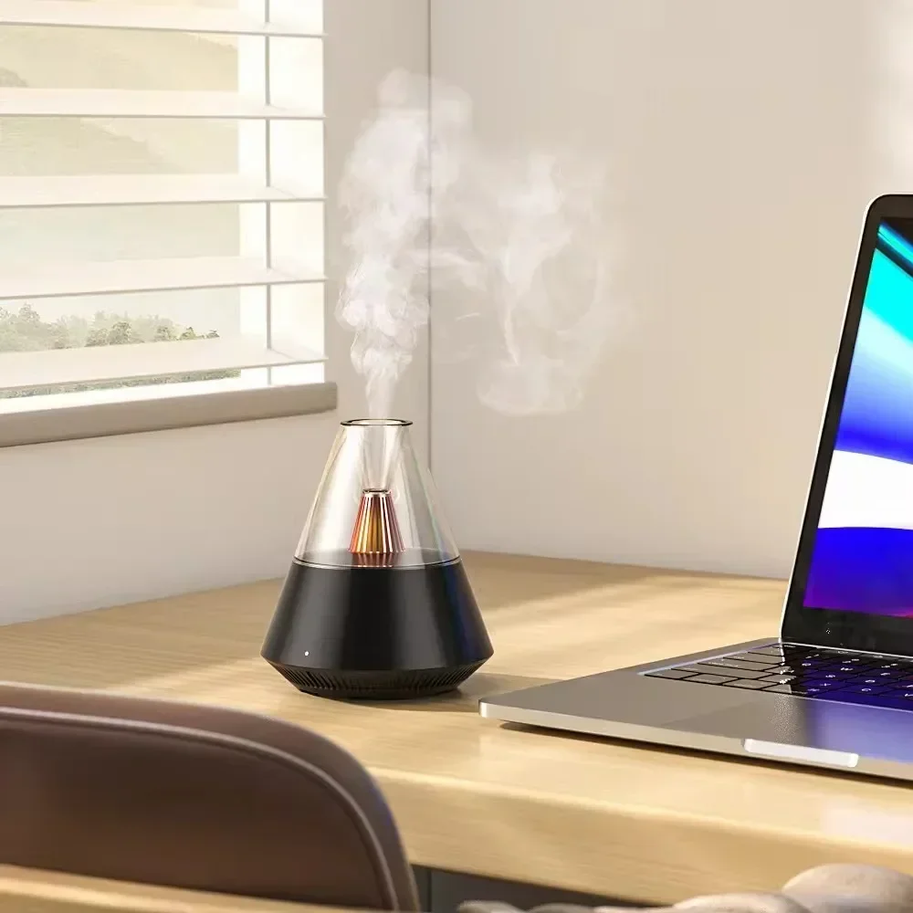 

Portable Aroma Diffuser USB TYPE-C Air Humidifier Essential Oil Cold Mist Maker Sprayer Home Office Bedroom Remote Control