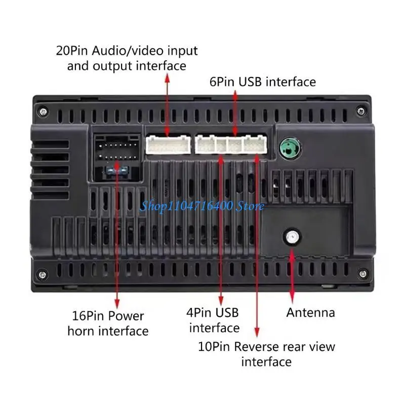 

y1gd Radio Cable for Radio Hassles Frees Installation Rear View Camera Cable Adapter