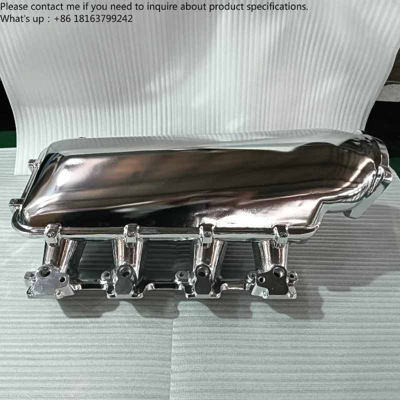 Aluminum  LS Lo-Ram EFI  Polished Intake  Manifold Fit  LS1/LS2/LS6 with Fuel Rail Kits