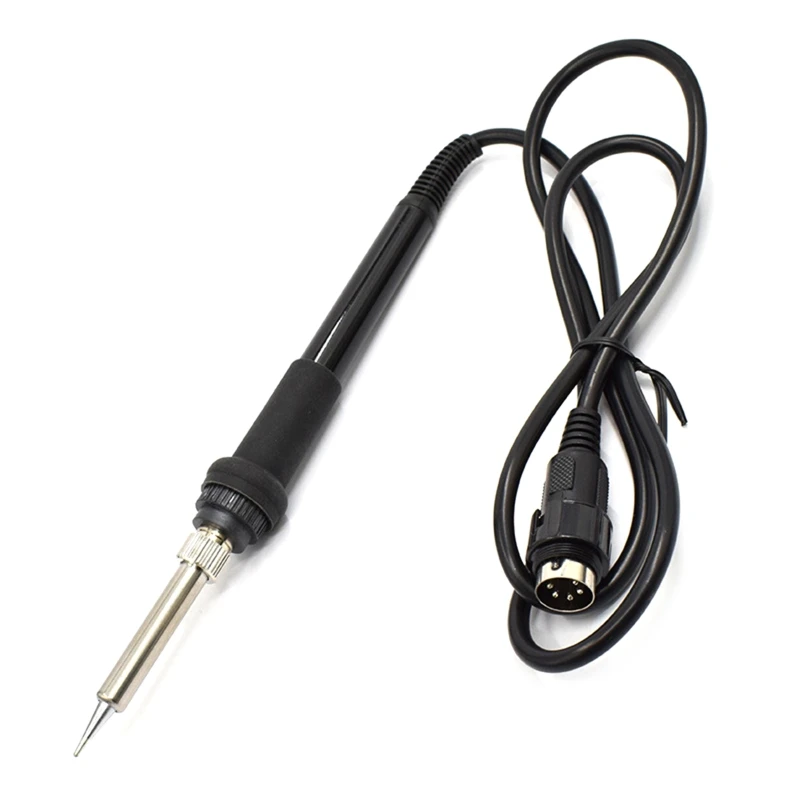 Upgraded Replacement Soldering Iron Handpiece/Handle with 5 Pin 24V 50W Soldering Handle for Welding Solder Iron Station