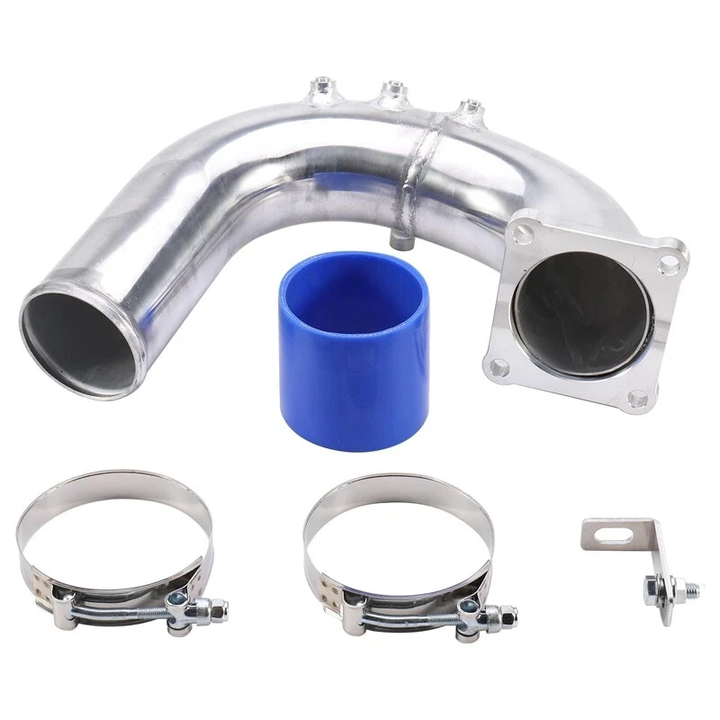 Tubo de cotovelo de admissão de alto fluxo para 2003-2007 Dodge Ram 5.9L EGR-1042 Preto Vermelho Prata