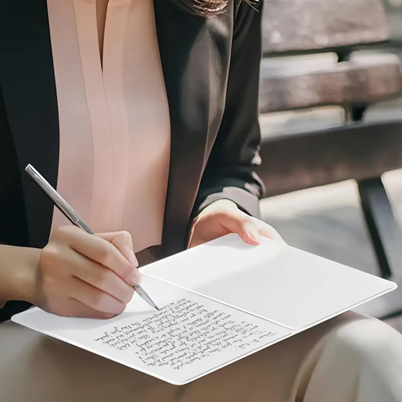 ポータブルホワイトボード手持ち消去可能なホワイトボード両面メモ帳軽量学習用品計画グループ教育用