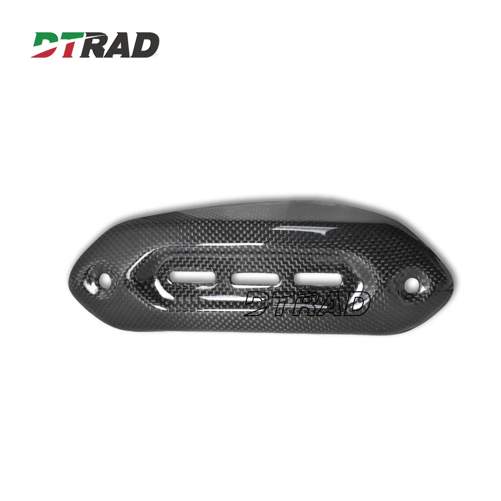 

Для DUCATI Hypermotard 950 950 SP 2019-2022 939 821: Защитная накладка на выхлопную трубу из настоящего карбона, термозащитный экран для мотоциклов