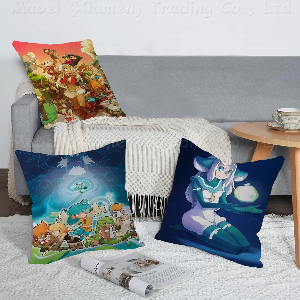 

Game W-Wakfu Cool Cushion Cover 30x50 Polyester Sofa Cushions Decorative Throw Pillows Home Decoration Pillowcover