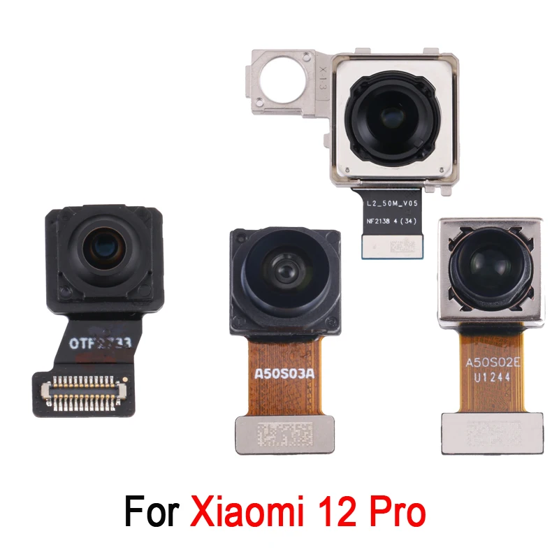 Replacing Front / Rear Camera For Xiaomi 12 Pro Wide / Portrait / Main Back Facing Camera Repair Replacement Spare Part