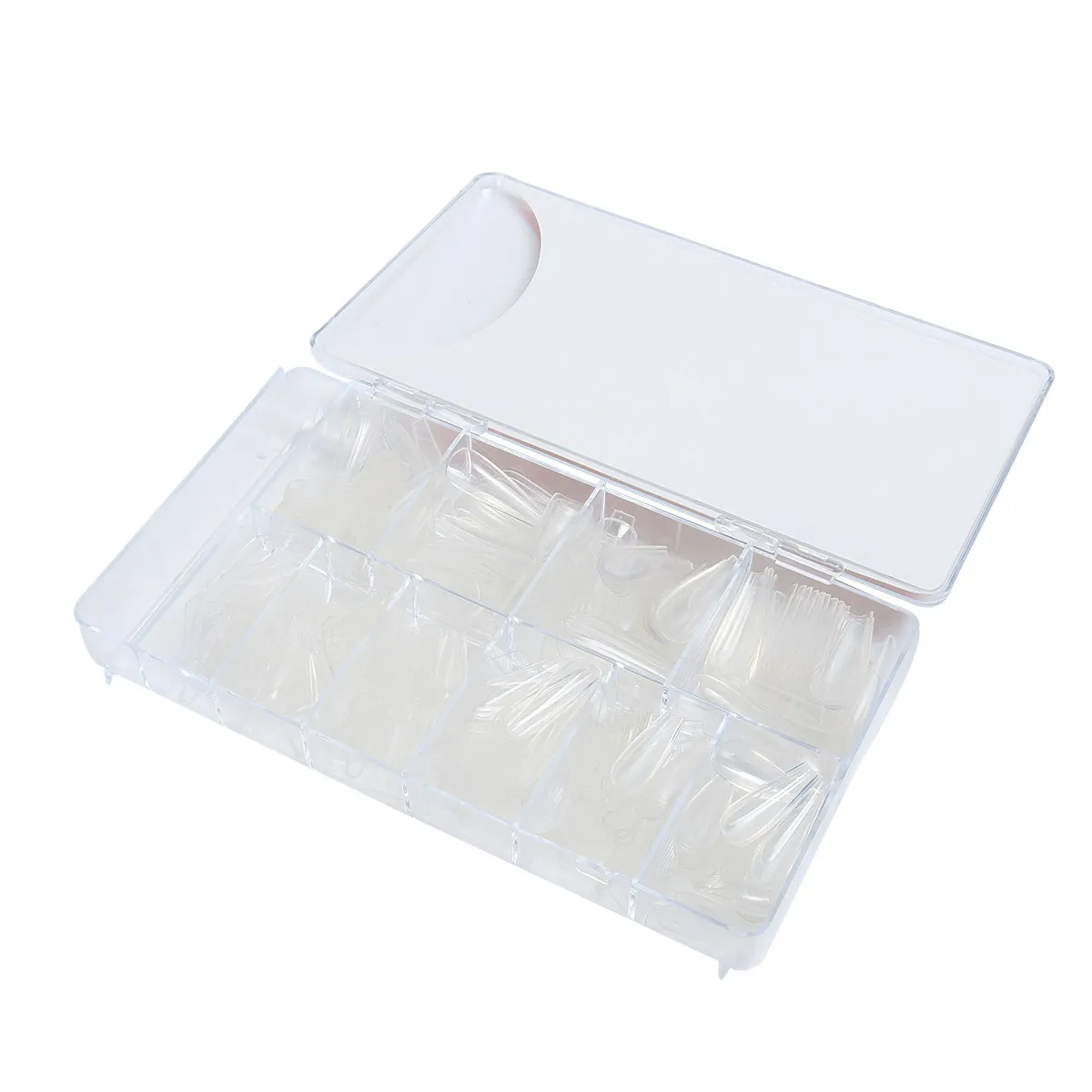 

600 шт. прозрачных накладных ногтей для женщин и девушек, модный маникюр, декор для ногтей, накладные ногти для самостоятельного маникюра