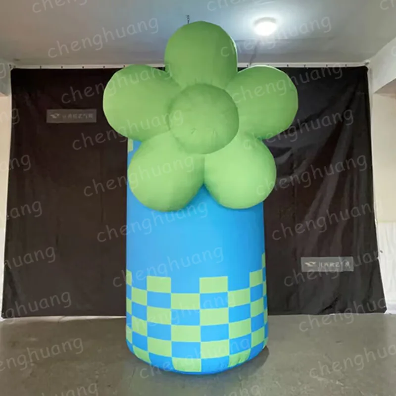 

Inflatable flowers, flowers placed on poles, plant-based air models, outdoor square activity decoration and promotional props