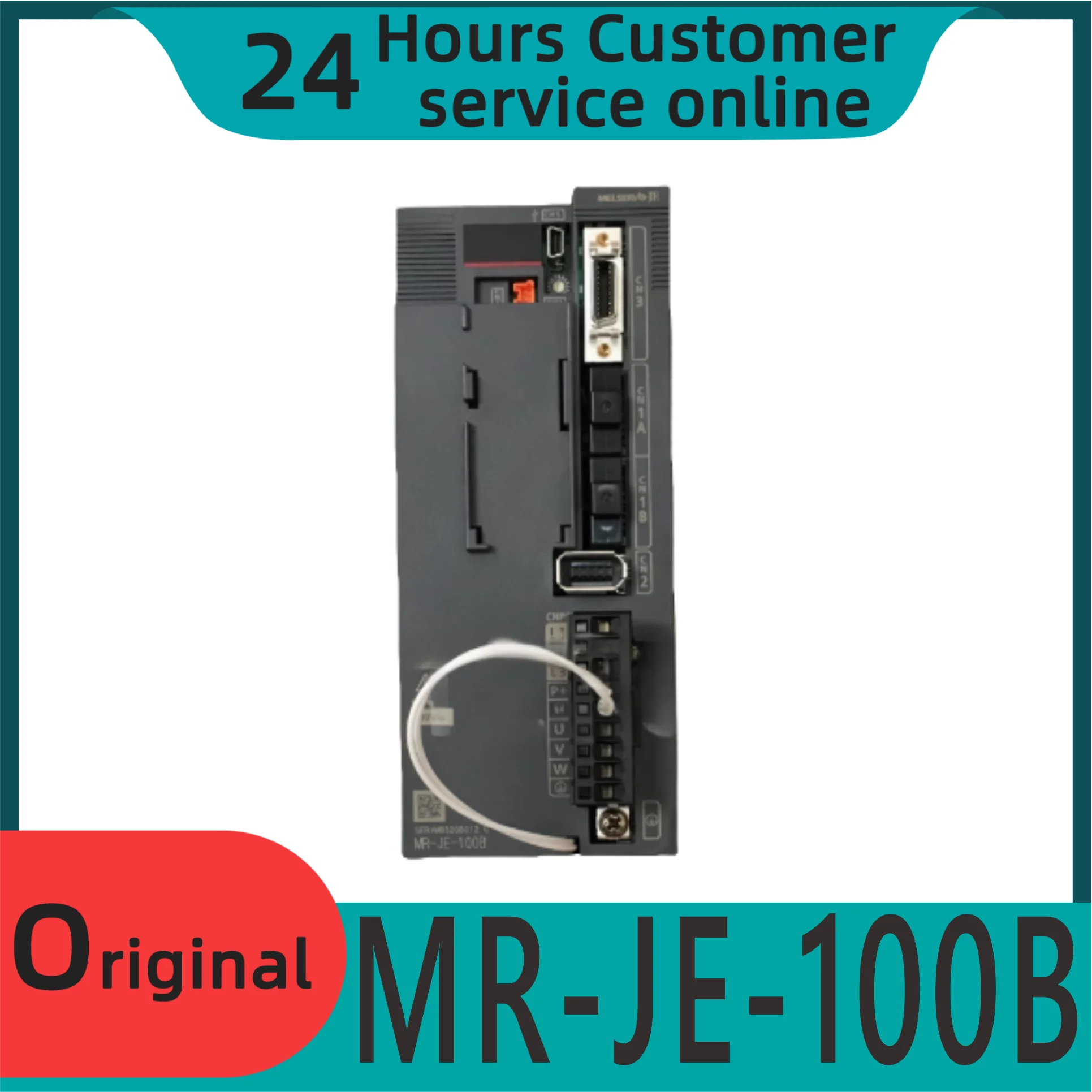 Brand New Original 1kw Servo Motor+driver Mr-je-100b+hg-sn102bj-s100 With Brake
